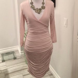 Blush pink dress